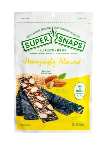 Picture of SuperSnaps SuperSnaps Amazingly Almond, 30g