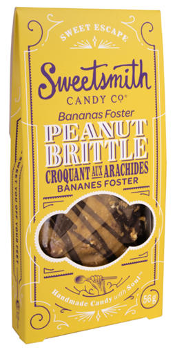Picture of SweetSmith Candy Co. Sweetsmith Candy Co. Peanut Brittle, Bananas Foster 56g