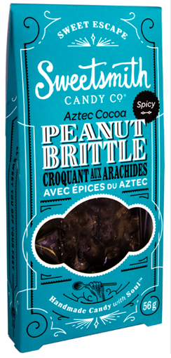 Picture of SweetSmith Candy Co. Sweetsmith Candy Co. Peanut Brittle, Aztec Cocoa 56g