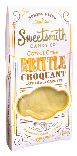 Picture of SweetSmith Candy Co. Sweetsmith Candy Co. Brittle, Carrot Cake 56g