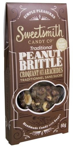 Picture of SweetSmith Candy Co. Sweetsmith Candy Co. Traditional Peanut Brittle, Sugar Free 56g