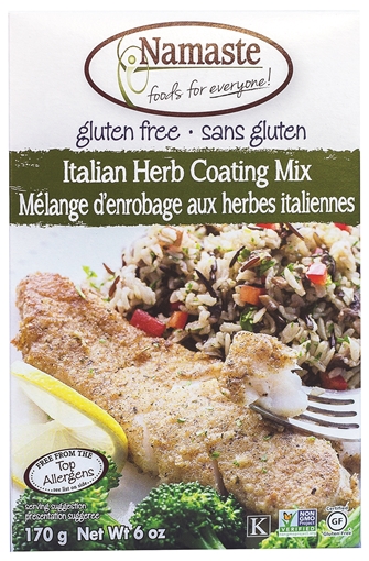 Picture of Namaste Foods Namaste Foods Gluten Free Italian Herb Coating Mix, 170g