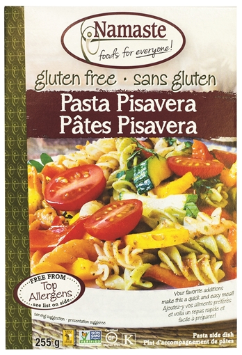Picture of Namaste Foods Namaste Foods Gluten Free Pasta Pisavera Dinner, 255g