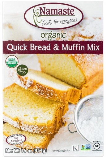 Picture of Namaste Foods Namaste Foods Gluten Free Quick Bread & Muffin Mix, 453g
