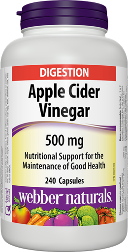 Picture of Webber Naturals Apple Cider Vinegar, 240 Capsules