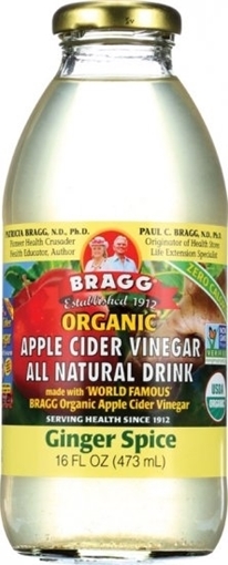 Picture of Bragg Live Foods Bragg Apple Cider Vinegar Drink, Ginger Spice 473ml