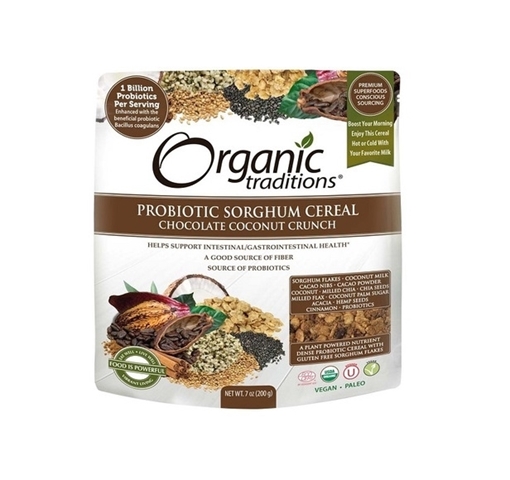 Picture of Organic Traditions Organic Traditions Probiotic Cereal Chocolate Coconut