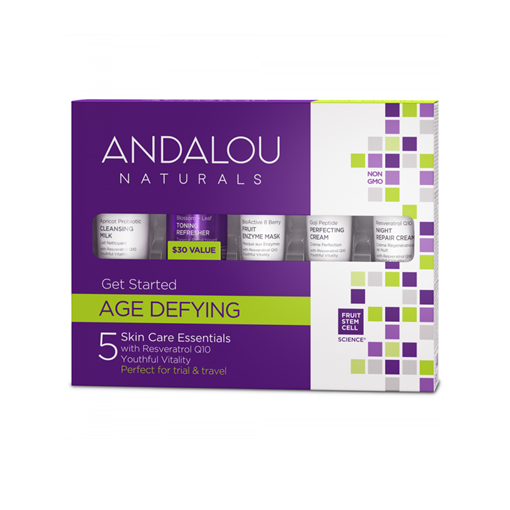 Picture of Andalou Naturals Andalou Naturals Age Defying Get Started Kit, 5 Pack Set