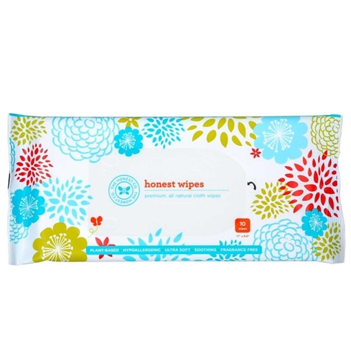 Picture of The Honest Company The Honest Company Wipes, 10 Count