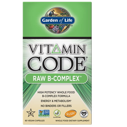 Picture of Garden of Life Garden of Life Vitamin Code Raw B-Complex, 60 Count