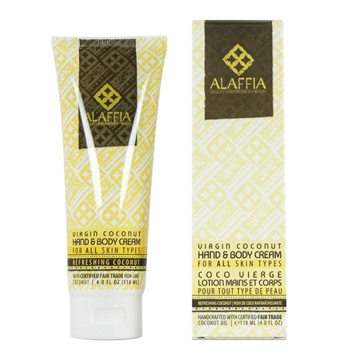 Picture of Alaffia Alaffia Virgin Coconut Hand & Body Cream, Refreshing Coconut 118ml
