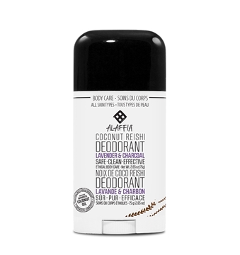 Picture of  Alaffia Coconut Reishi Deodorant, Lavender & Charcoal 75g