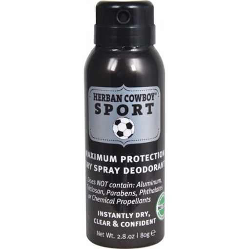 Picture of Herban Cowboy Herban Cowboy Dry Spray Deodorant, Sport 80g
