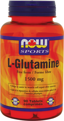 Picture of NOW Foods NOW Foods L-Glutamine 1500mg, 90 Capsules