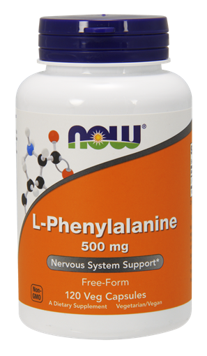 Picture of NOW Foods NOW Foods L-Phenylalanine 500mg, 120 Capsules