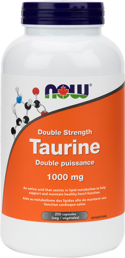 Picture of NOW Foods NOW Foods Taurine 1000mg, 250 Capsules