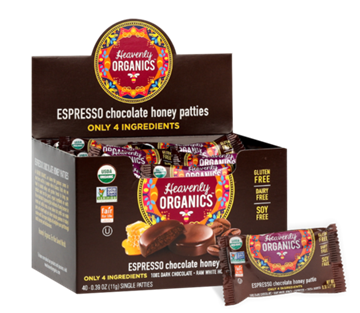 Picture of  Espresso Chocolate Honey Patties, 40x11g