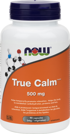 Picture of NOW Foods NOW Foods True Calm, 90 Capsules