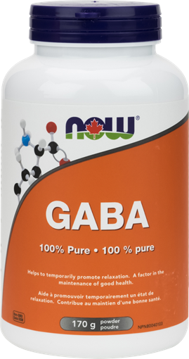 Picture of NOW Foods NOW Foods GABA Powder, 170g