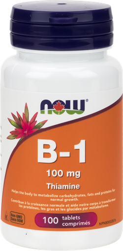 Picture of NOW Foods NOW Foods Vitamin B-1 100mg, 100 Tablets