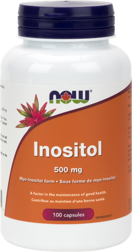 Picture of NOW Foods NOW Foods Inositol 500mg, 100 Capsules