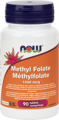 Picture of NOW Foods NOW Foods Methyl Folate 1000mcg, 90 Tablets