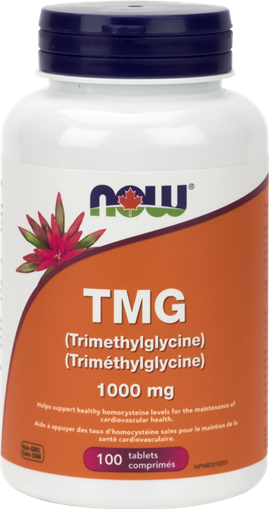 Picture of NOW Foods NOW Foods Trimethylglycine 1000mg, 100 Tablets