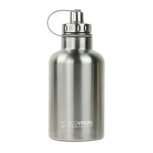 Picture of Eco Vessel LLC Eco Vessel BOSS Insulated Growler, Silver 1900ml