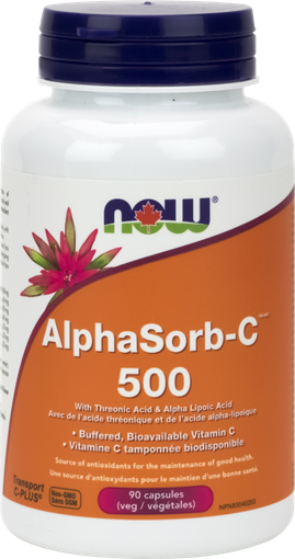 Picture of NOW Foods NOW Foods AlphaSorb-C 500mg, 90 Capsules
