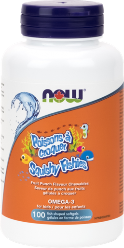 Picture of NOW Foods NOW Foods Squishy Fishies Omega-3, 100 Softgels