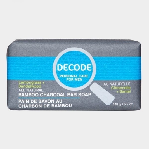 Picture of Decode Decode Cleansing Soap Bar,  Lemongrass + Sandalwood 142g