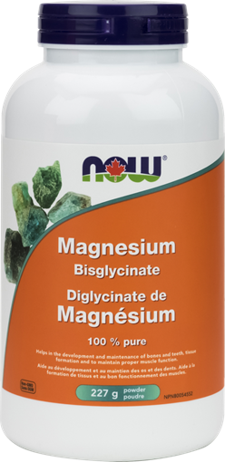 Picture of NOW Foods NOW Foods Magnesium Bisglycinate Powder,  227g