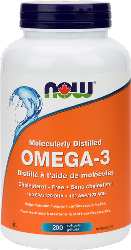 Picture of NOW Foods NOW Foods Omega-3 1000mg, 200 Softgels