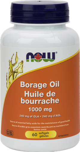 Picture of NOW Foods NOW Foods Borage Oil 1000mg, 60 Softgels