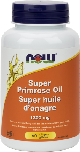 Picture of NOW Foods NOW Foods Super Primrose Oil 1300mg, 60 Softgels