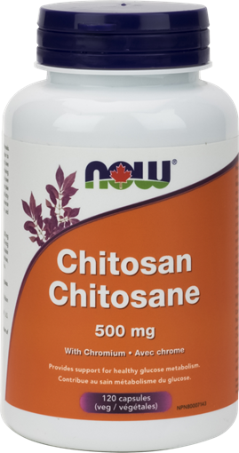 Picture of NOW Foods NOW Foods Chitosan and Chromium, 120 Capsules