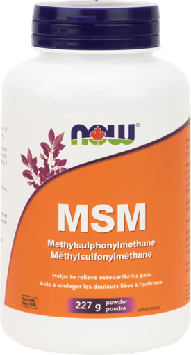 Picture of NOW Foods NOW Foods MSM Pure Powder, 227g