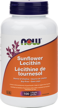 Picture of  Sunflower Lecithin 1200mg, 100 Softgels