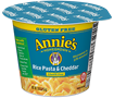 Picture of Annie's Homegrown Annie's Homegrown Rice Pasta Macaroni and Cheese Cup, 57g