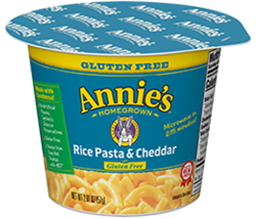 Picture of Annie's Homegrown Annie's Homegrown Rice Pasta Macaroni and Cheese Cup, 57g
