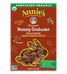 Picture of Annie's Homegrown Annie's Homegrown Chocolate Bunny Grahams, 213g
