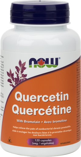 Picture of NOW Foods Quercetin with Bromelain, 120 Capsules