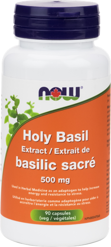 Picture of NOW Foods NOW Foods Holy Basil 500mg, 90 Capsules