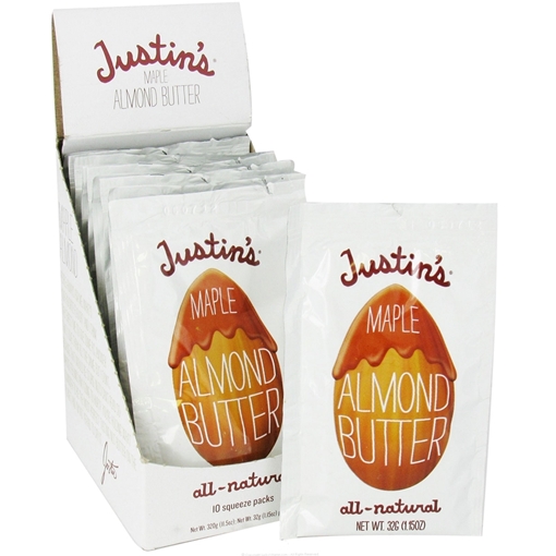 Picture of Justin's Justin's Maple Almond Squeeze Pack, 10x32g