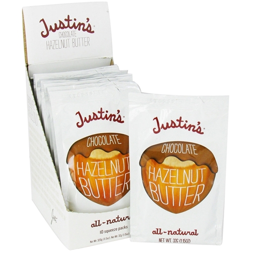 Picture of Justin's Justin's Chocolate Hazelnut Squeeze Pack, 10x32g