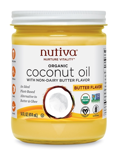 Picture of Nutiva Nutiva Buttery Refined Coconut Oil, 414ml