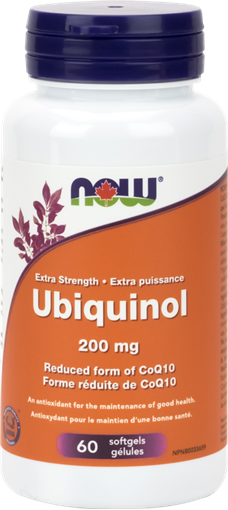 Picture of NOW Foods NOW Foods Ubiquinol 200mg, 60 Softgels