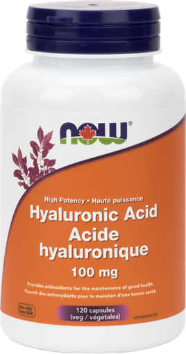 Picture of NOW Foods NOW Foods Hyaluronic Acid 100mg, 120 Capsules
