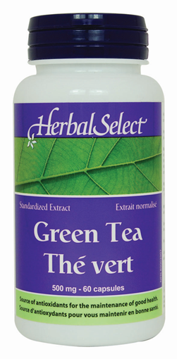 Picture of Herbal Select Herbal Select Green Tea Extract 500mg, 60 Capsules