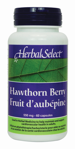 Picture of Herbal Select Herbal Select Hawthorn Berry 550mg, 60 Capsules